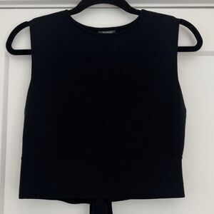 Wild Fable Black Crop Top